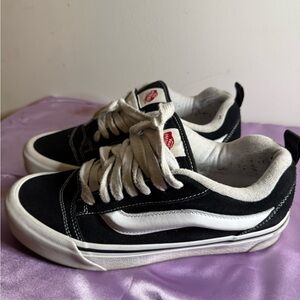 Vans Classic Black and White Skate Shoes